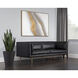 Batavia Vintage Black Sofa